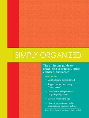 cover image of Simply Organized